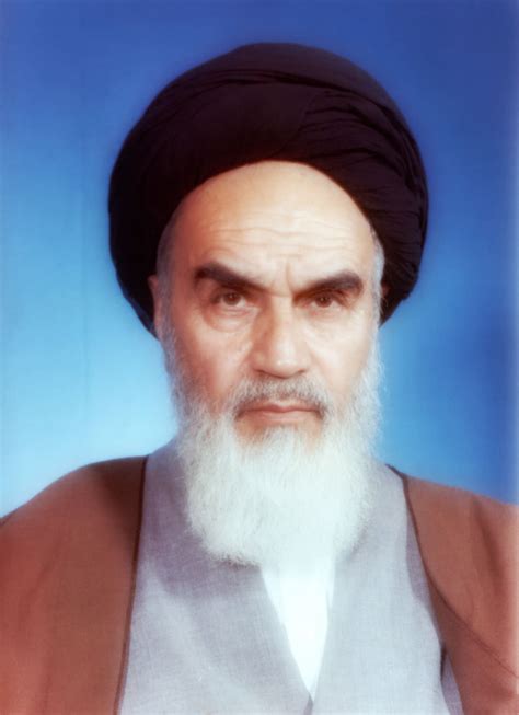 Sino si ayatollah rouhullah mousari khomeini litrato at sulat
